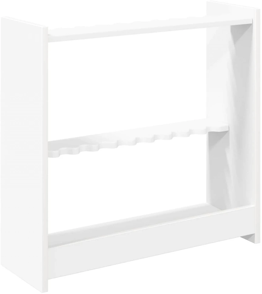 Biliardo lazdos stovas Apdirbta mediena 60 x 20 x 57 cm Balta