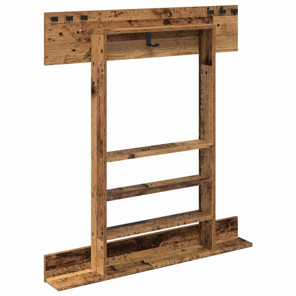 Biliardo lazdos stovas Apdirbta mediena 93 x 12 x 103 cm