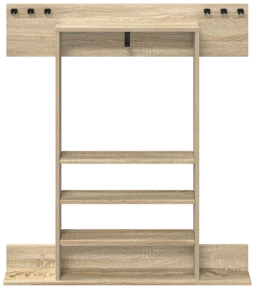 Biliardo lazdos stovas Apdirbta mediena 93 x 12 x 103 cm
