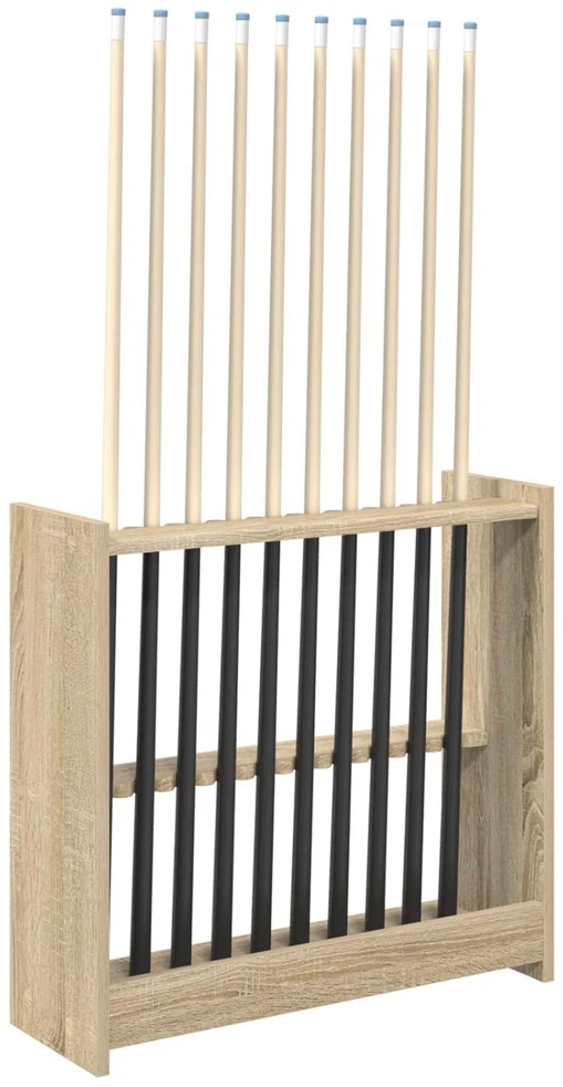 Biliardo lazdos stovas Apdirbta mediena 60 x 20 x 57 cm