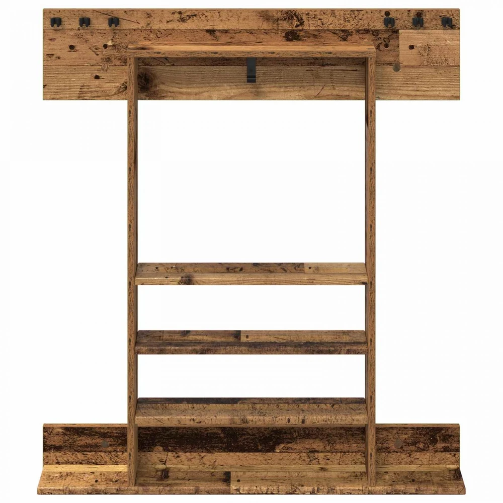Biliardo lazdos stovas Apdirbta mediena 93 x 12 x 103 cm