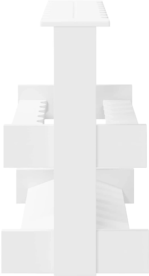 Biliardo lazdos stovas Apdirbta mediena 60 x 35 x 60 cm Balta