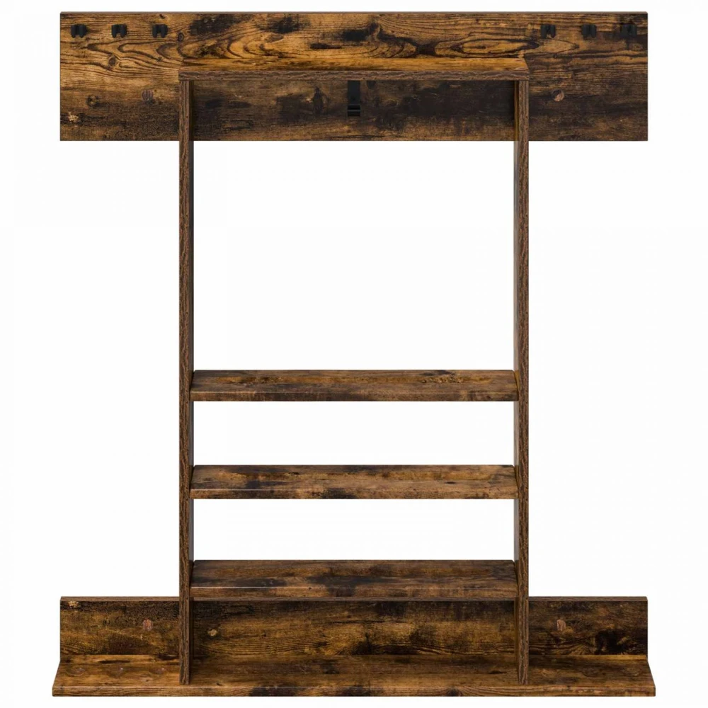 Biliardo lazdos stovas Apdirbta mediena 93 x 12 x 103 cm
