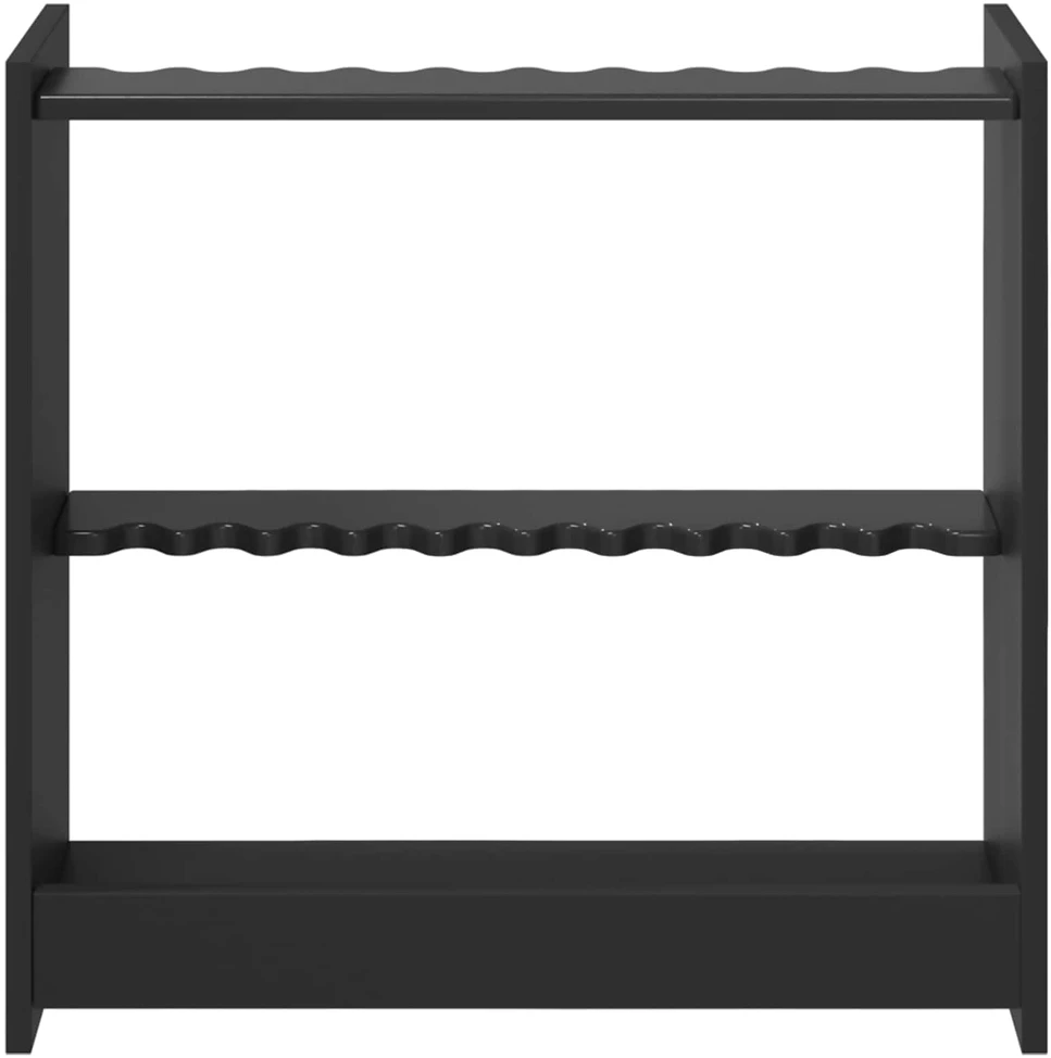 Biliardo lazdos stovas Apdirbta mediena 60 x 20 x 57 cm Juoda