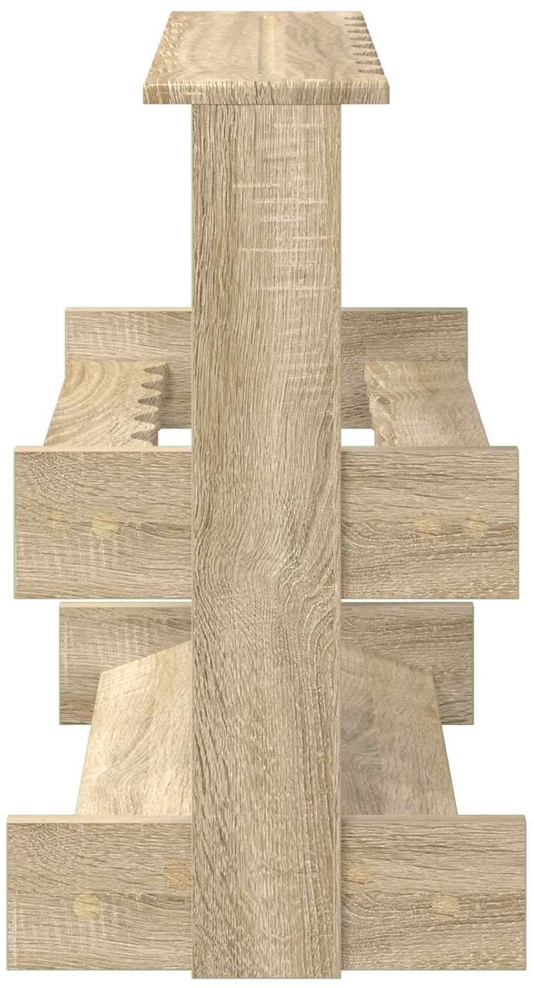 Biliardo lazdos stovas Apdirbta mediena 60 x 35 x 60 cm