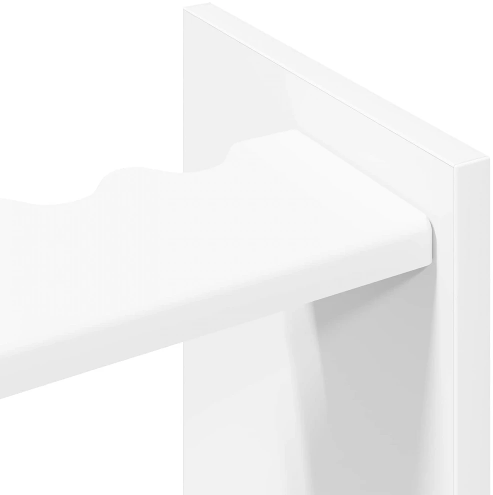 Biliardo lazdos stovas Apdirbta mediena 60 x 20 x 57 cm Balta