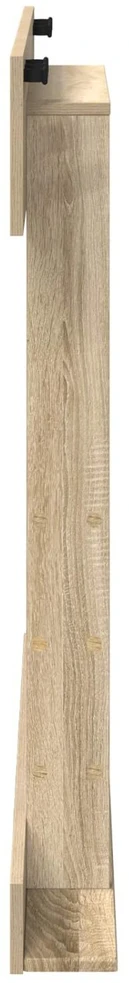 Biliardo lazdos stovas Apdirbta mediena 93 x 12 x 103 cm