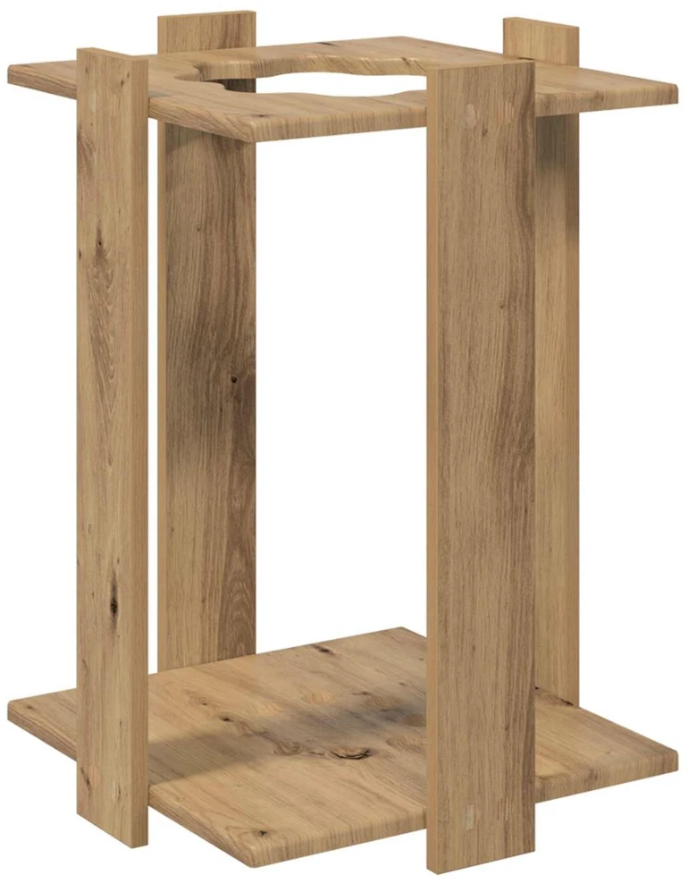 Biliardo lazdos stovas Apdirbta mediena 42 x 43 x 60 cm