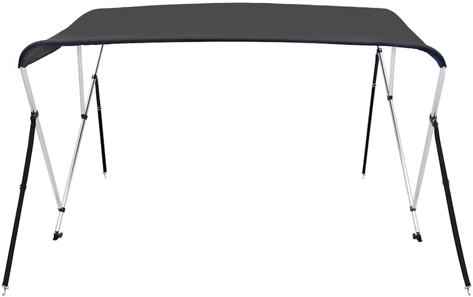 Bimini viršaus stogelis, antracito, 183x196x137cm, 3 lankai