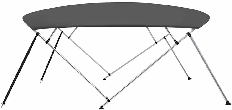 Bimini viršaus stogelis, antracito, 243x(230-244)x137cm