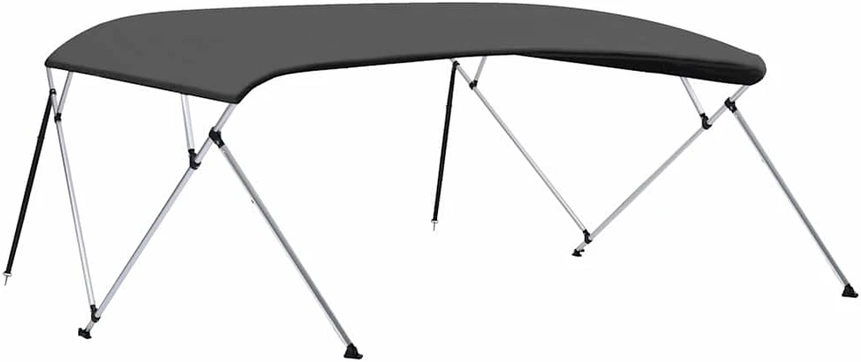 Bimini viršaus stogelis, antracito, 243x(230-244)x137cm