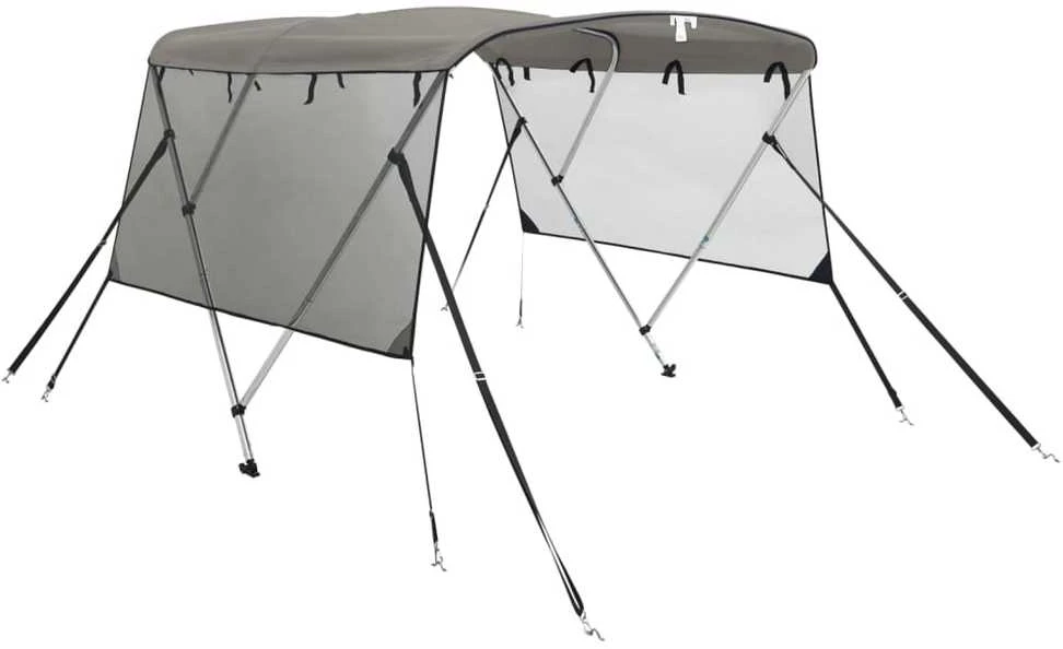 Bimini viršaus stogelis su sienomis, 183x(170-182)x137cm