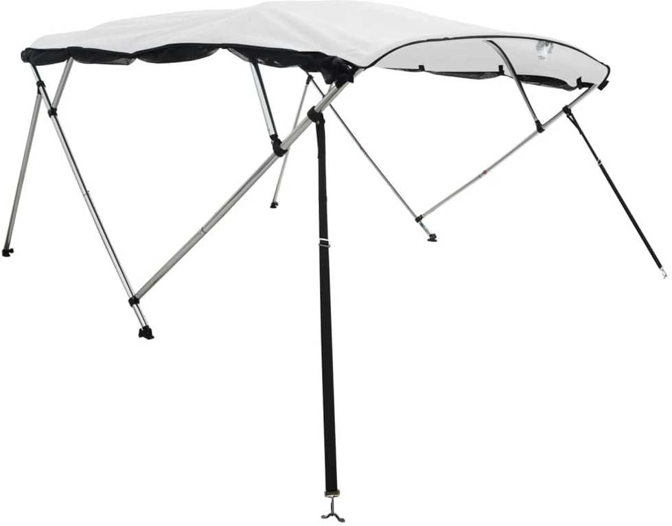 Bimini viršaus stogelis su sienomis, 243x(200-213)x137cm