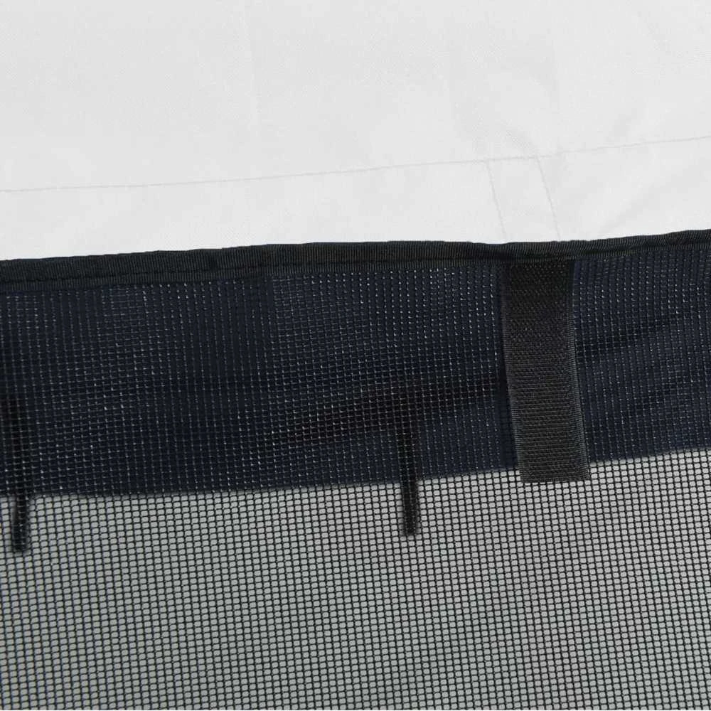 Bimini viršaus stogelis su sienomis, 243x(230-244)x137cm