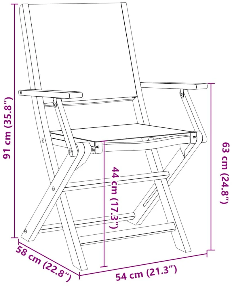 Lauko baldų komplektas Bistro baldų komplektas, 3 dalių, taupe, audinys ir mediena