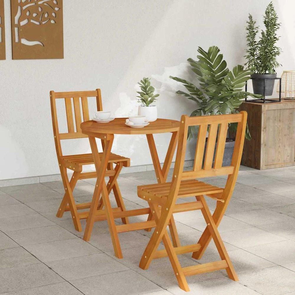 Bistro komplektas 3 vnt. Natūralus aliejus