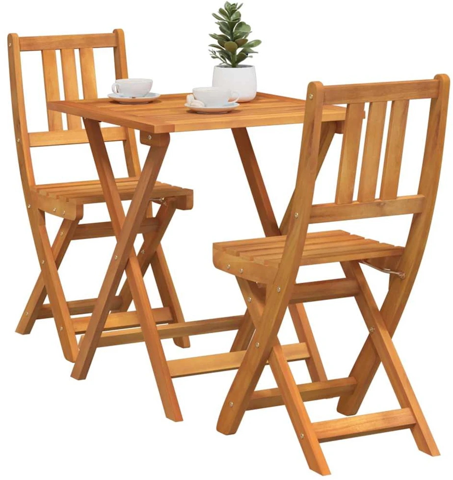 Bistro komplektas 3 vnt. Natūralus aliejus