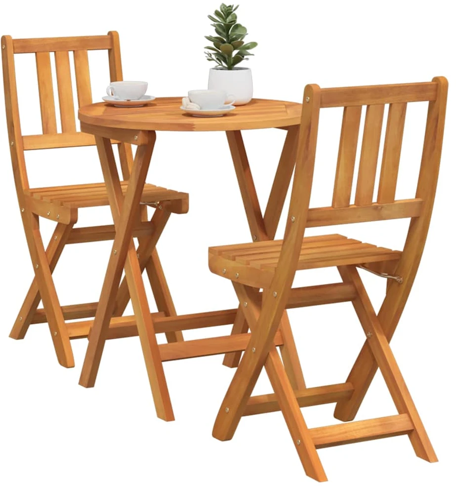 Bistro komplektas 3 vnt. Natūralus aliejus