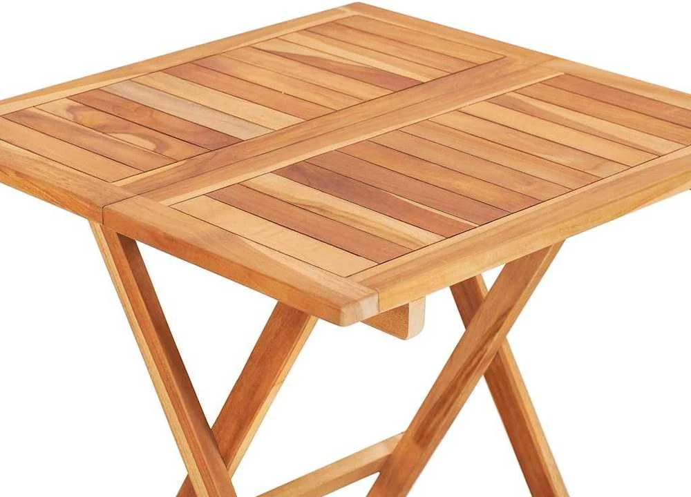 Lauko baldų komplektas Bistro komplektas su antracito pagalvėlėmis, 3 dalių, tikmedis