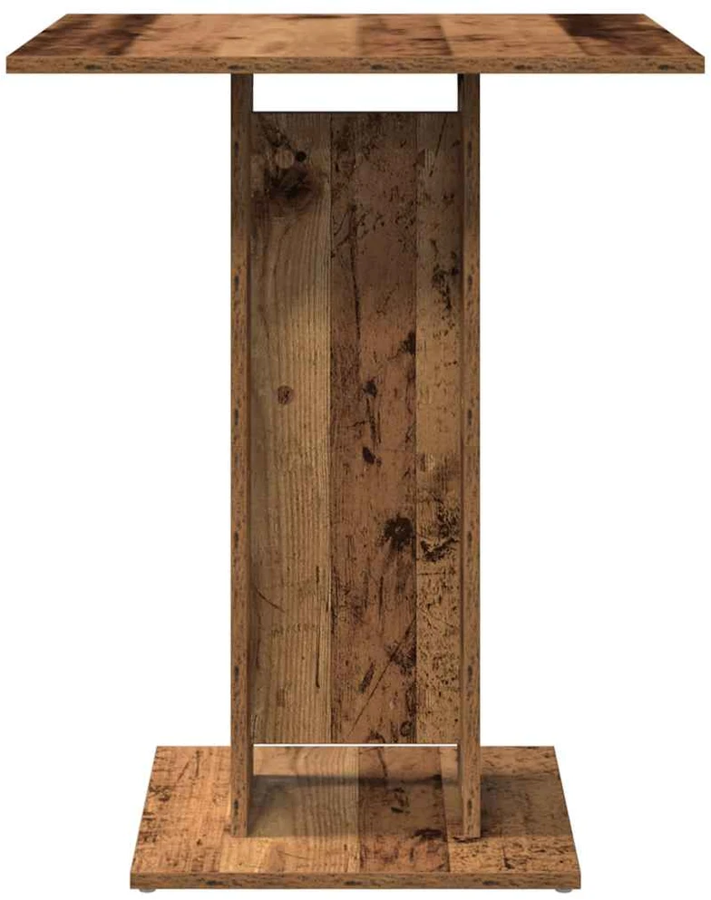 Bistro stalas Old Wood 60x60x75 cm Engineered Wood
