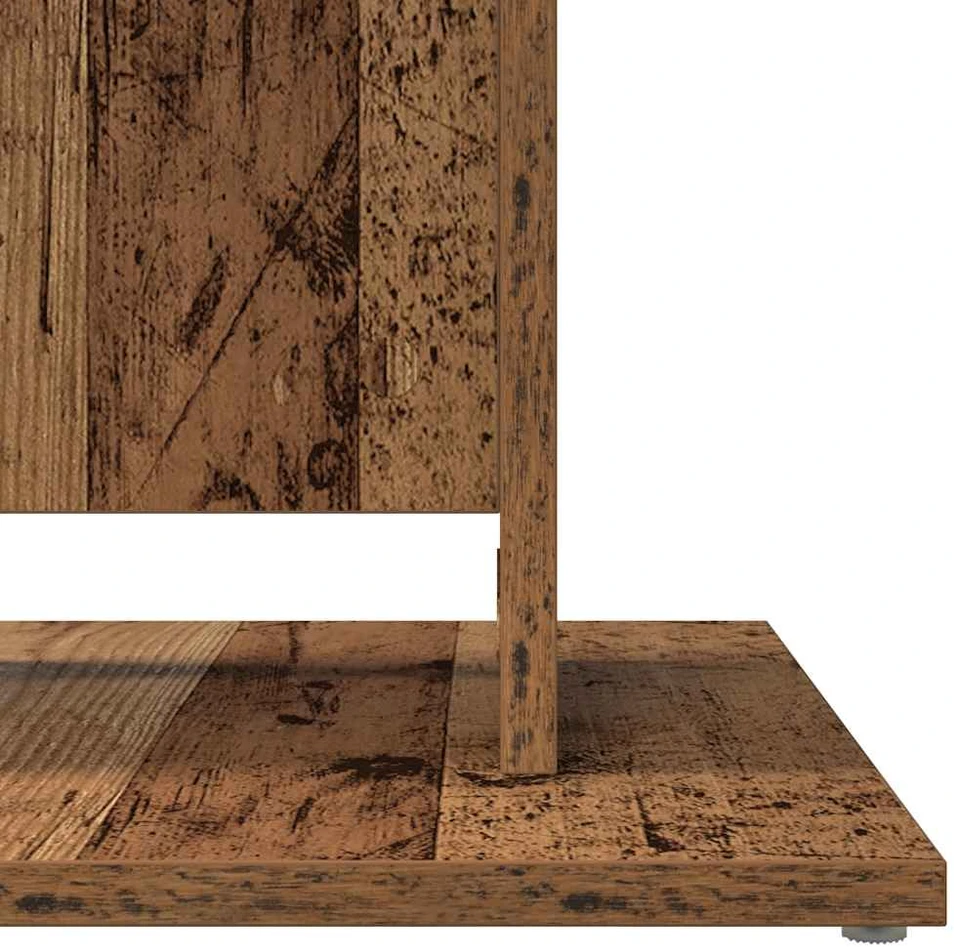 Bistro stalas Old Wood 60x60x75 cm Engineered Wood