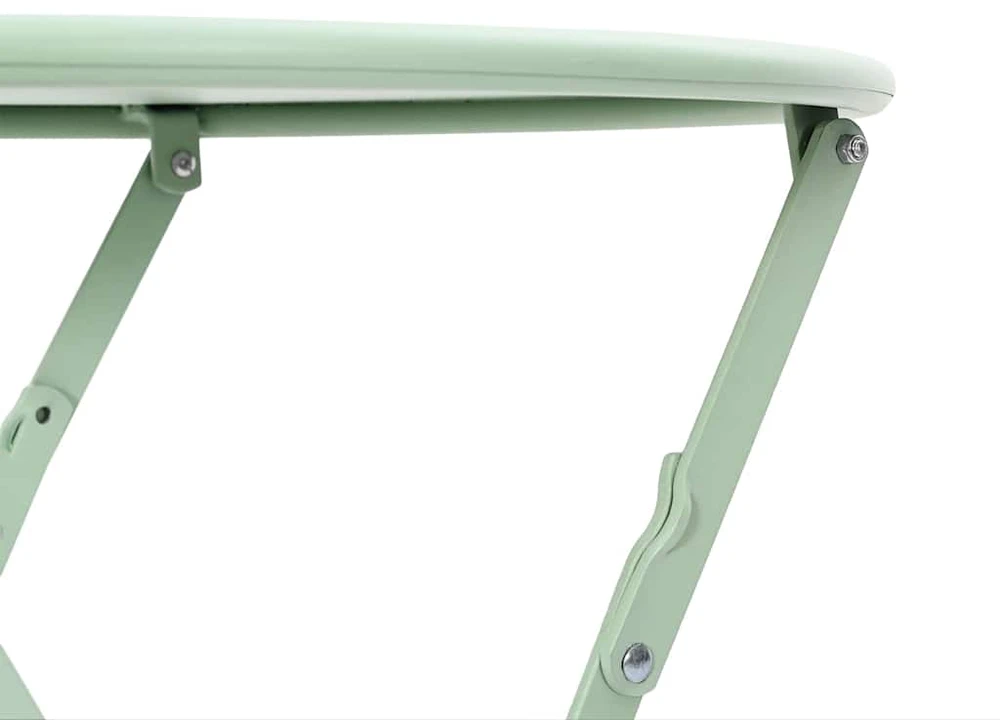 Bistro stalas Šviesiai mėtas Ø 50 x 71 cm Miltelinis plienas
