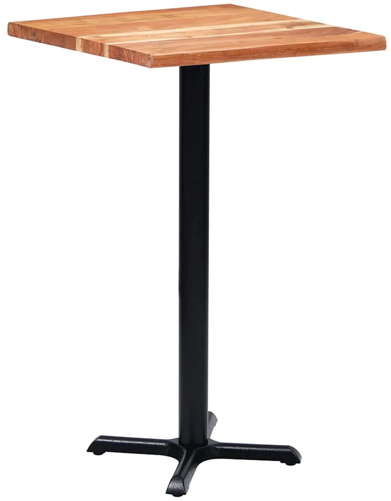 Bistro stalo koja, juodos spalvos, 56x56x107cm, ketus