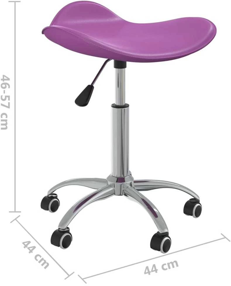 Biuro kėdė, violetinės spalvos, dirbtinė oda