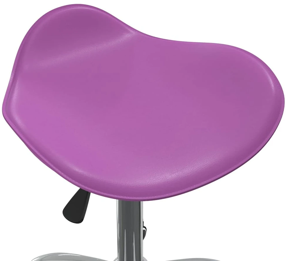 Biuro kėdė, violetinės spalvos, dirbtinė oda