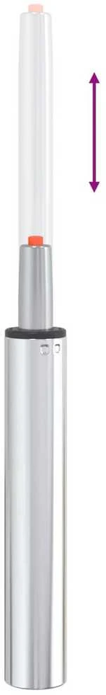 Biuro kėdės dujų cilindras Chromas 355-540 mm Geležis