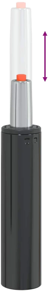 Biuro kėdės dujų cilindras Juoda 261-351 mm Geležis