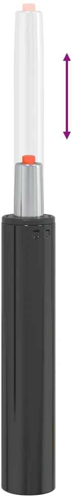 Biuro kėdės dujų cilindras Juoda 307-447 mm Geležis