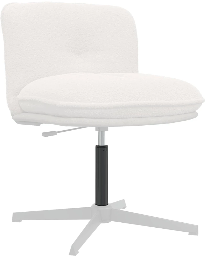 Biuro kėdės dujų cilindras Juoda 355-540 mm Geležis
