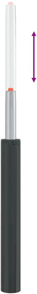 Biuro kėdės dujų cilindras Juoda 505-720 mm Geležis