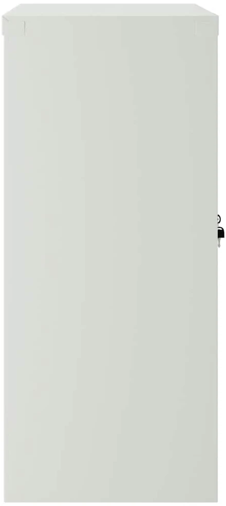 Biuro spintelė, 2 durys, pilka, 90cm, plienas