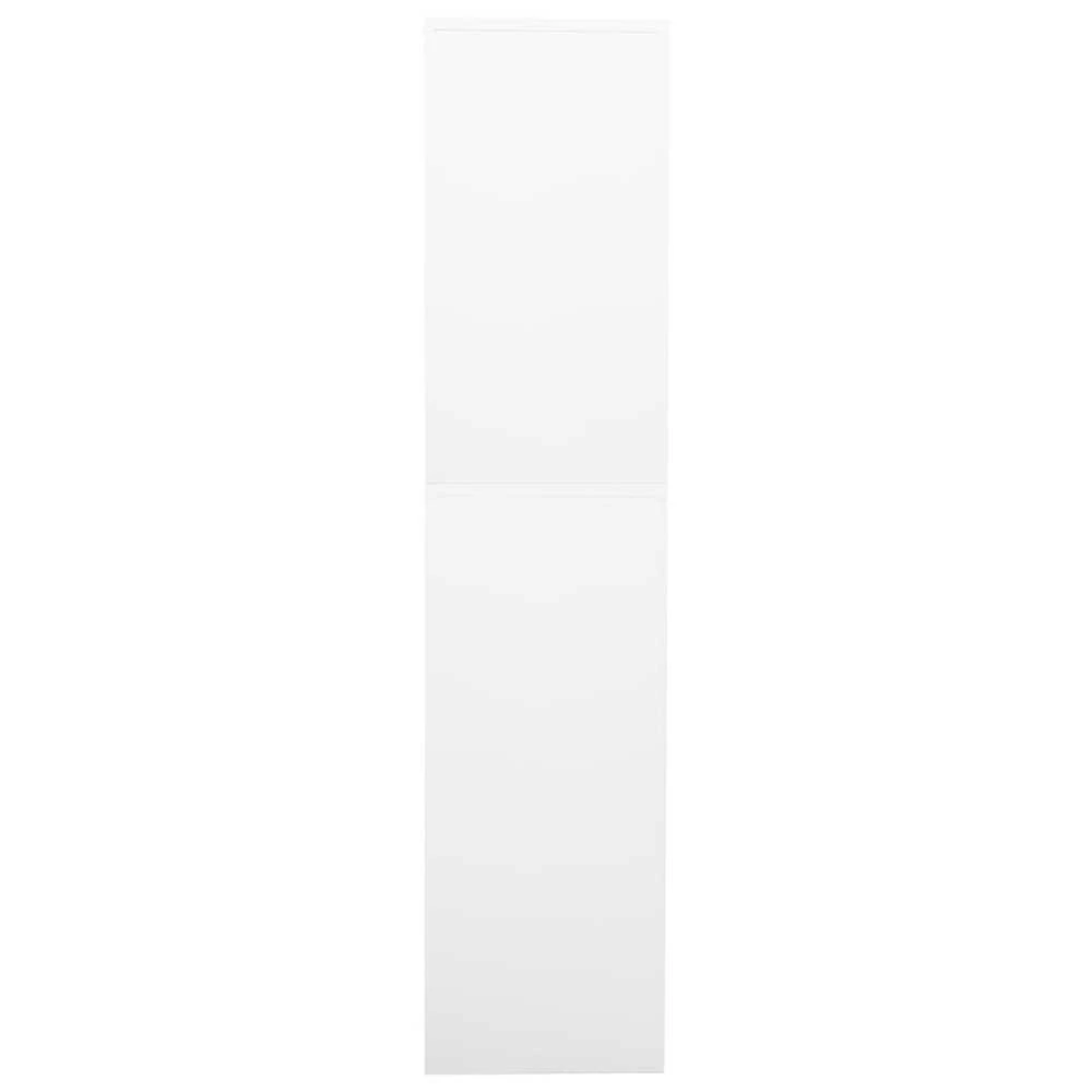 Biuro spintelė, baltos spalvos, 90x40x180cm, plienas