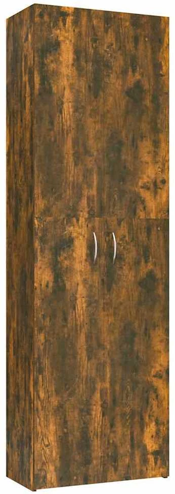 Biuro spintelė, dūminio ąžuolo, 60x32x190cm, mediena