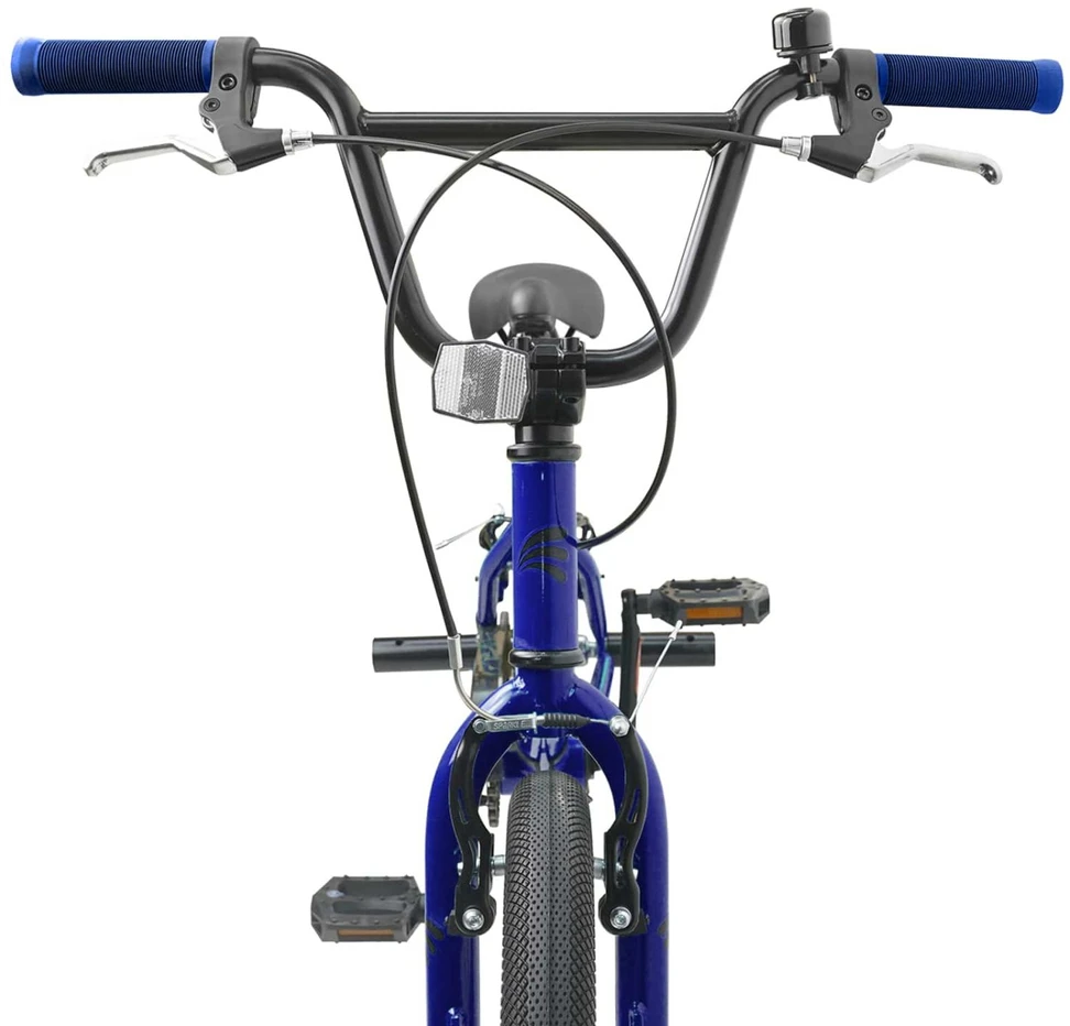 BMX Dviratis 16 Colių 5-8 metų amžiaus Tamsiai mėlyna