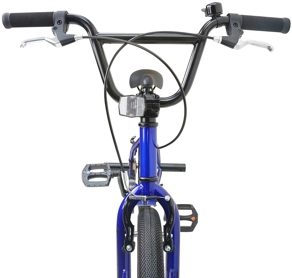 BMX Dviratis 16 Colių 5-8 metų amžiaus Tamsiai mėlyna