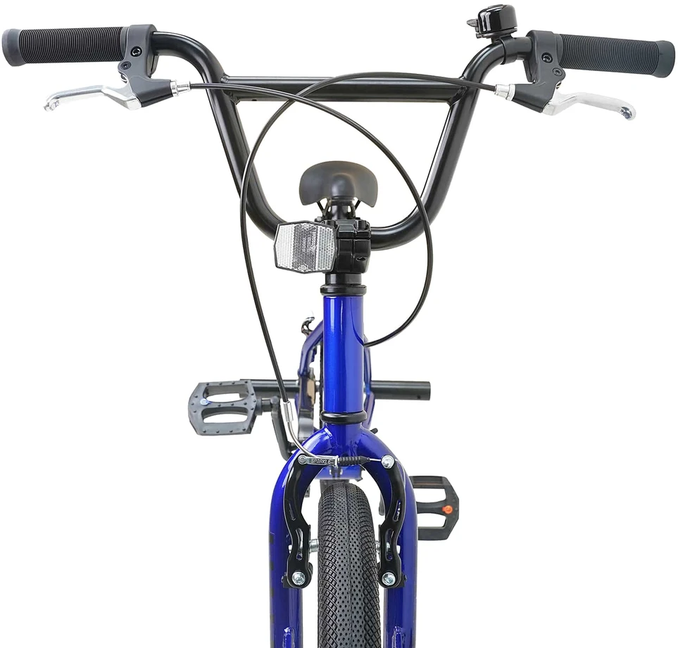 BMX Dviratis 16 Colių 5-8 metų amžiaus Tamsiai mėlyna