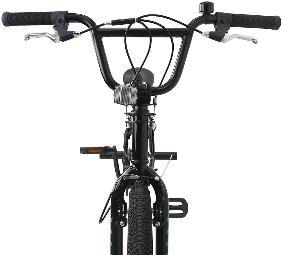 BMX dviratis 20 Colių skirta vyresniems nei 9 metų Juoda