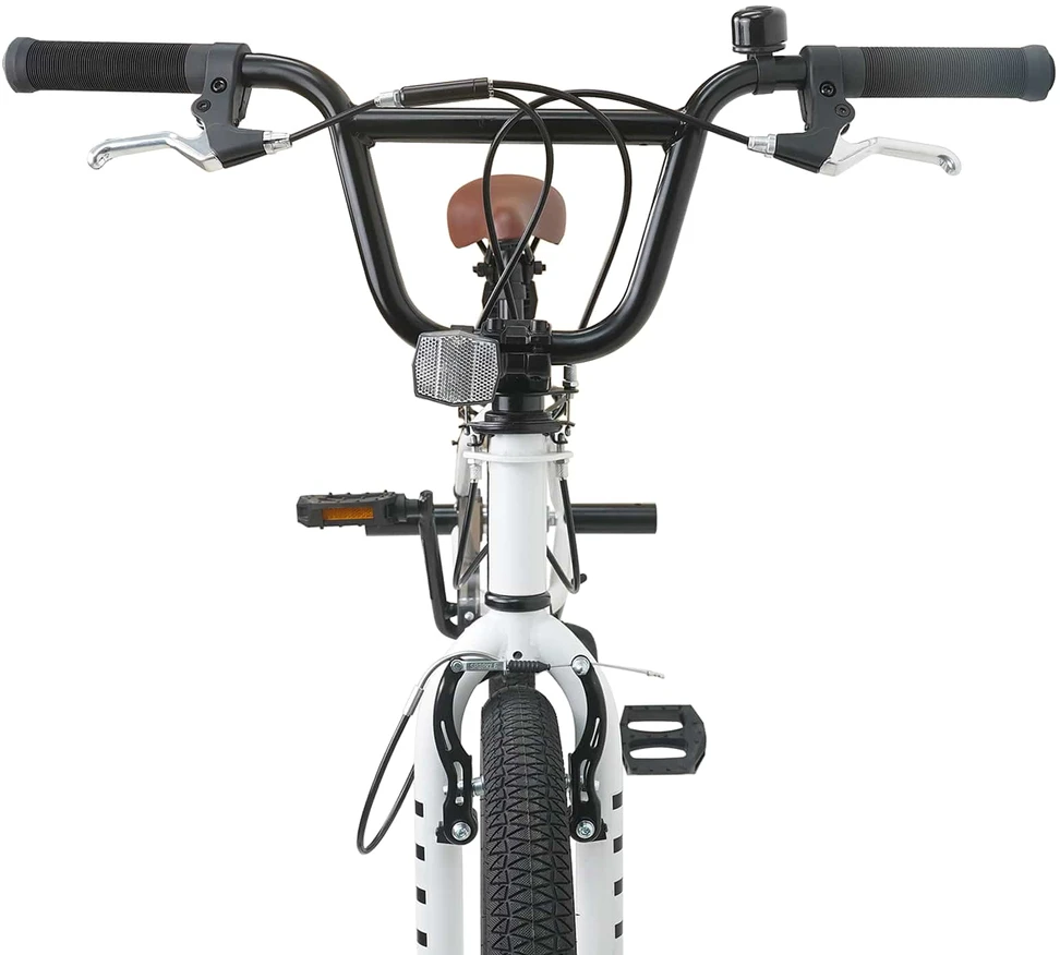 BMX dviratis 20 Colių skirta vyresniems nei 9 metų Balta