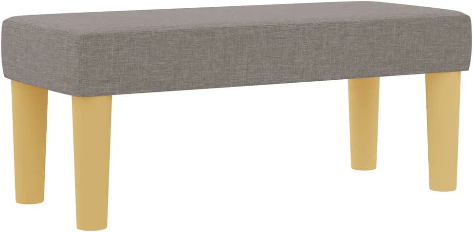 Kiemas lova su pagalve Tortora 200 x 90 cm audinys