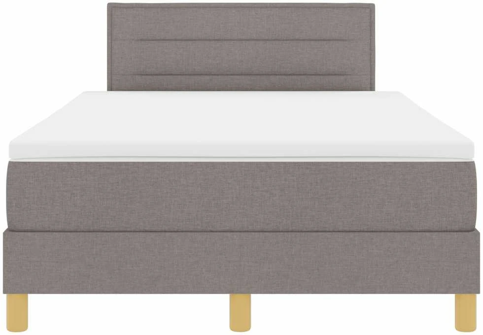 Kiemas lova su pagalve Tortora 120 x 200 cm audinys