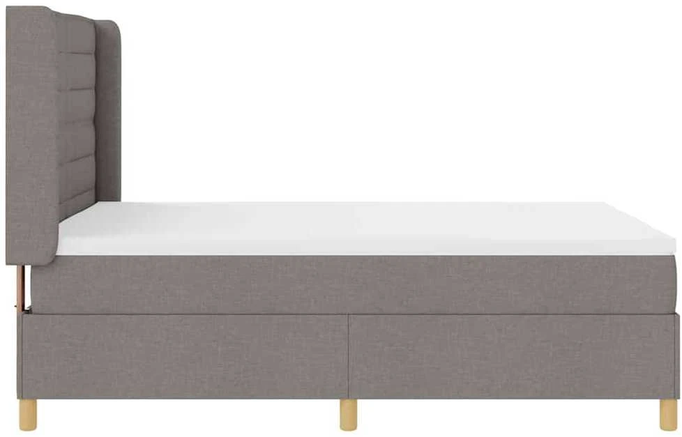 Kiemas lova su galvūgalio Tortora 140 x 200 cm audinys