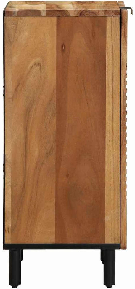 Kabalas su lentyna Ruda 40 x 33,5 x 75 cm Kietas mango medis