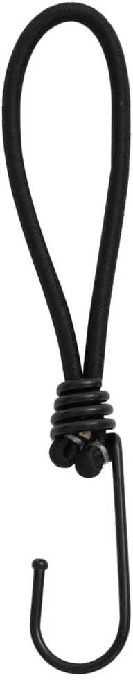 Bungee Virvelė su kabliukais, 25vnt., 17cm