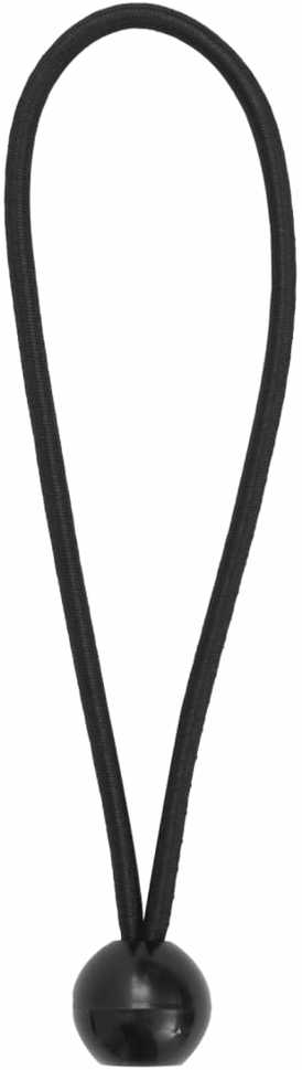 Bungee virvelės su kamuoliukais, 25vnt., 21x0,5cm
