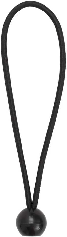 Bungee virvelės su kamuoliukais, 50vnt., 21x0,5cm
