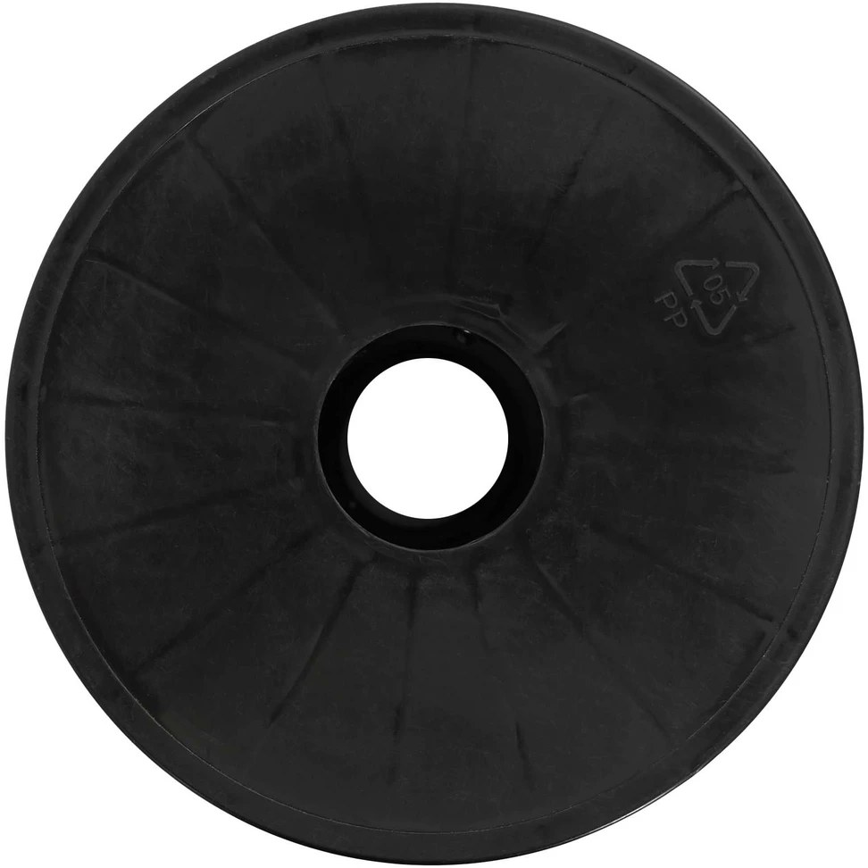 Bungee virvės su kabliukais 6 mm Juoda PP ir guma